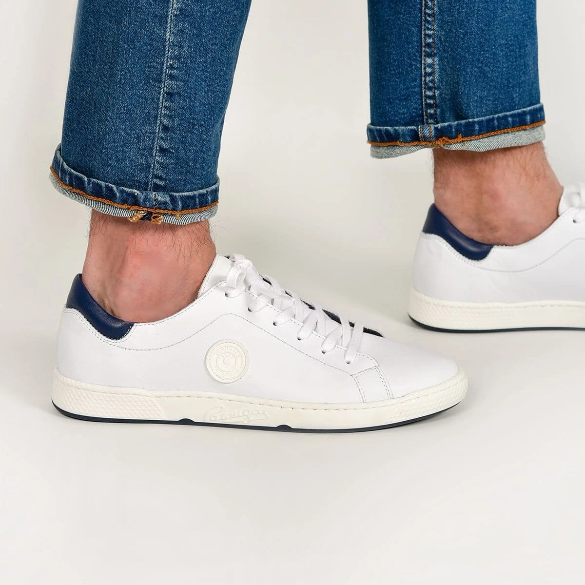 Pataugas JAYO H2G BLANC/MARINE 3 Pataugas JAYO H2G BLANC/MARINE – Image 3